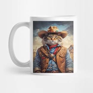 Cowboy cat Mug